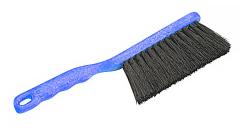  Bänkborste svart tagel blått skaft 30cm