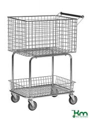 Korgvagn allround elförzinkad 690x410x950mm