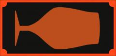  Etikett "Glas" 50x100mm