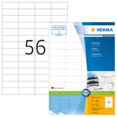  Herma etikett Premium 52,5x21,2mm 4x14 4273