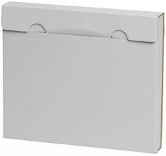 Bok & Pärmomslag A4 1/2-rygg 320x275x48mm vit