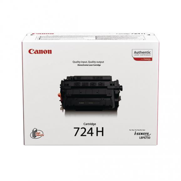  Toner Canon CRG-724H svart