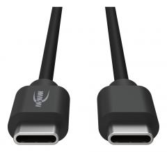  USB-kabel Typ-C 3A 5Gbps 60W svart