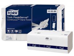  Tork handduk PeakServe® Continuous Advance H5 vit