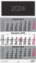  Väggkalender 2024 Triplaner Elegant