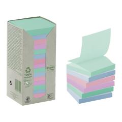  Post-it Z-block Green Line 76x76mm pastell