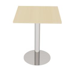 Bord Viva 600x600mm med pelarstativ