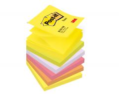  Post-it Z-block Rainbow 76x76mm