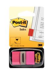 Märkflik Post-it Index 25x43mm rosa