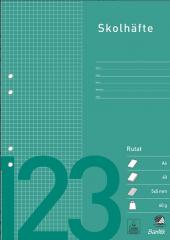  Räknehäfte A4 rutat 5x5mm hålat 60g