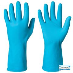  Kemskydddshandske latex Chemstar® blå