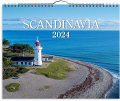  Väggkalender 2024 Scandinavia