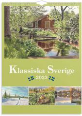  Väggkalender 2023 Klassiska Sverige