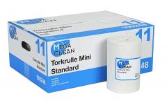  Torkrulle MegaClean mini Standard centrummatad 120m vit