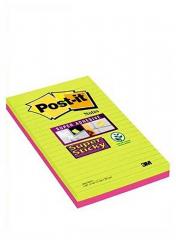  Post-it Extra Stora Super Sticky 125x200mm Linjerade