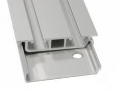  Montageskena aluminium 1750mm till bordsskärm silverfärg