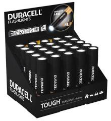  Ficklampa Duracell Key-3 LED svart