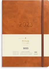  Kalender 2023 Stor Veckokalender Forma Deluxe brun