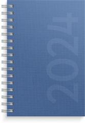  Kalender 2024 Dagbok Savanna blå