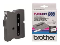  Märktejp Brother TX-231 12mm svart/vit