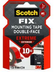  Dubbelhäftande tejp Scotch X-stark 1,5meter x 19mm