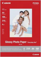  Fotopapper Canon A4 210g "glossy" GP-501