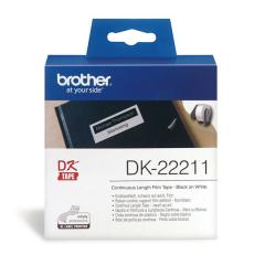  Etiketter Brother DK-22211 29mm x 15,24m vit