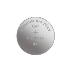  Batteri GP Lithium CR2016 3-volt