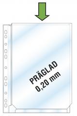  Bälgficka A4 0,20mm PP utan låsflik transparent