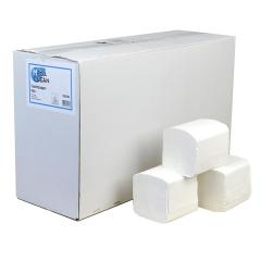 Toalettpapper MegaClean vikt papper, 2-lager vit