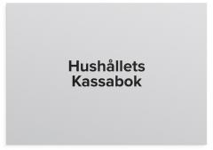  Kassabok A4 för familjen