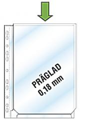  Bälgficka A4 0,18mm PVC utan flik transparent