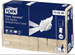  Tork Xpress® mjuk multifold handduk Advanced H2 2-lag natur