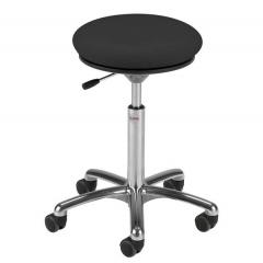  Balansstol Global Pilates Alu50 Air Seat 52-71cm svart konstläder