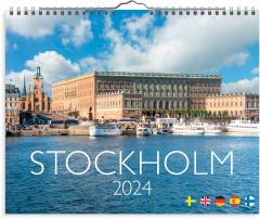  Väggkalender 2024 Stockholm