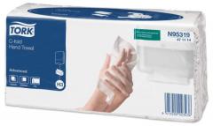  Tork c-vikt handduk Advanced H3 2-lager vit