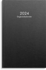 Kalender 2024 Dagbokskalender svart