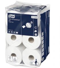  Tork SmartOne® Mini Toalettpapper T9 111,6m, 2-lager vit