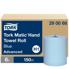  Tork Matic® blå handduk på rulle Advanced H1 2-lager