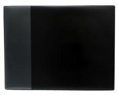  Skrivunderlägg med ficka på sidan 53x40cm svart
