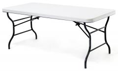 Fällbord Viva Kalas 183x76cm vit ABS-plast
