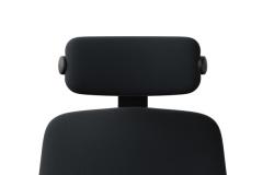  Nackstöd RH Logic 200/220 svart tyg Select 60999