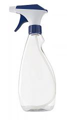  Sprayflaska med trig transparent/blå 0,5 liter