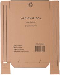  Arkivkartong typ B-Box A4 brun