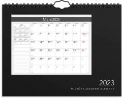  Väggkalender 2023 Miljökalendern Elegant