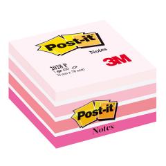  Post-it kub 76x76mm rosa