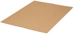 Pallmellanlägg ark 750x1150mm enkelwell 4mm brun