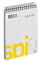  Spiralblock perforerat A6 60g