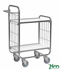 Hyllvagn flexibel 2-hyllplan, 815x470x1120mm