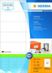  Herma etikett Premium 105x42mm 4452